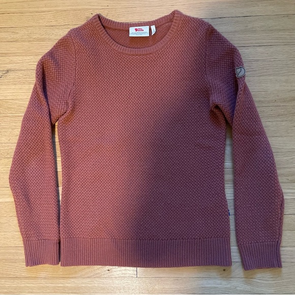 Fjallraven Ovik Structure Sweater 100% Wool - Picture 2 of 7